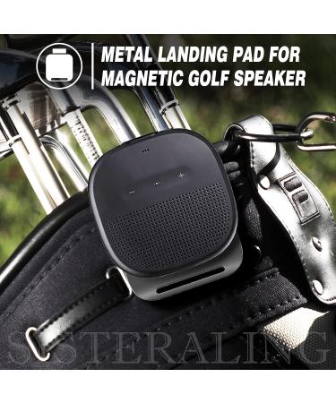 Metal Landing Pads for Magnetic Golf Towel & Accessories - Quick Access & Organized Storage - Golfers Gift - Patent Pending (Black) - Buy Online on GoSupps.com