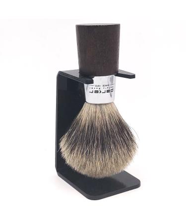 Parker Safety Razor Handmade Shaving brushes - 100% three band Reiner Dachs Razor brushes with & Chrome handle - brushes including a base of walnut - Buy Online on GoSupps.com
