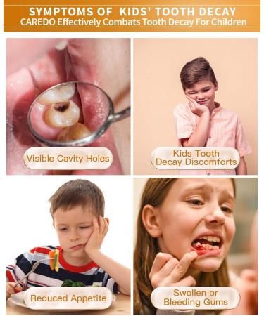 Cavity Repair Toothpaste for Kids & Teens | Fluoride-Free Hydroxyapatite Ointment for Tooth Decay Pain & Pulpitis - Buy Online on GoSupps.com