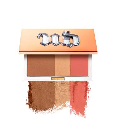 Urban Decay Stay Naked Threesome Palette - Bronzer  Highlighter & Blush Trio - Natural Satin Finish - Lasts Up To 14 Hours Fly