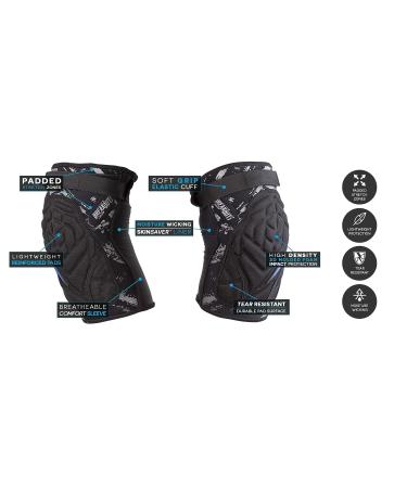 VIRTUE Breakout Lightweight Knee Pads - Black (Small/Medium) | Paintball, Airsoft & Action Sports - Buy Online on GoSupps.com