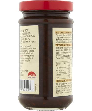 Lee Kum Kee Black Bean Garlic Sauce 205g - Authentic Chinese Recipe - Buy Online on GoSupps.com