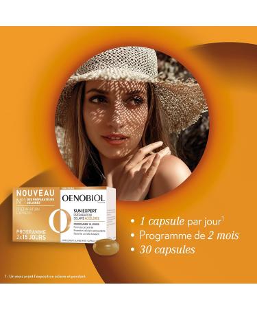  Oenobiol Sun Expert accelerated sun preparation 2x15 capsules - Buy Online on GoSupps.com