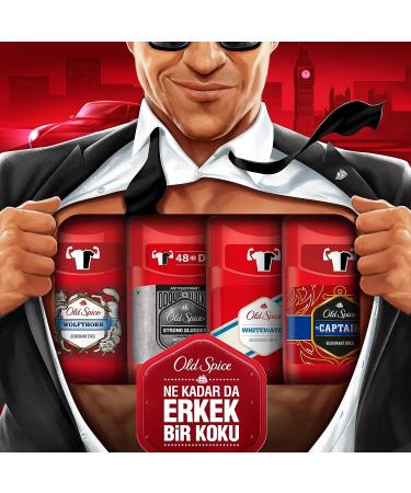 Old Spice High Endurance Deodorant Stick Whitewater - Long-lasting Odor Protection - Buy Online on GoSupps.com