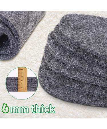 Wool Felt Warm Insoles for Women and Kids - Natural Lambs Wool Winter Shoe Inserts (Size Women's 5/Kids), Pack of 2 - Buy Online on GoSupps.com