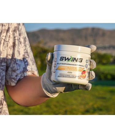 Swing Energy Performance Drink - 180mg Natural Caffeine | Pre-Workout Mango Flavor | Vitamins Minerals Hydration Joint Health & Energy Boost - Buy Online on GoSupps.com