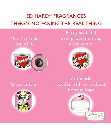 Ed Hardy Women's Perfume by Christian Audigier - Eau De Parfum 3.4 Fl Oz - Buy Online on GoSupps.com