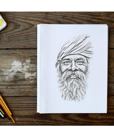 200 Sheets Tracing Paper 8.5 x 11 inches - White Translucent Clear Carbon Paper for Sketching, Printing, Drawing - Ideal for Artists and Animators - Buy Online on GoSupps.com