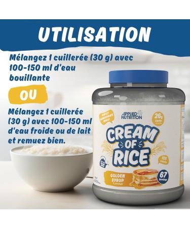 Applied Nutrition Compl ment de Cr me de Riz Cr me de Riz pour Entra nement Riche en Glucides Source d' nergie pour Collation Facile Dig rer Vegan (1kg Raspberry Ripple) Raspberry Ripple 1 kg - Buy Online on GoSupps.com