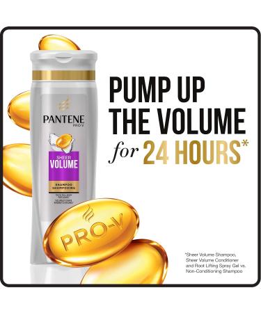 Pantene Pro-V Sheer Volume Shampoo & Conditioner Set - 375ml + 355ml - Buy Online on GoSupps.com