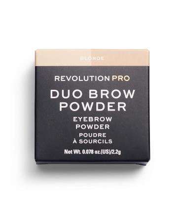 Buy Makeup Revolution Pro Duo Eyebrow Powder in Blonde - Best International Shipping & Quality! - Buy Online on GoSupps.com
