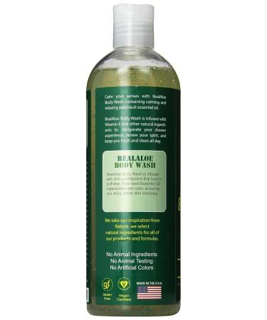 Real Aloe Body Wash with Aloe Vera Essential Oil - 16 Oz | Nourishing & Hydrating Skin Care for All Skin Types | International Shipping Available - Buy Online on GoSupps.com