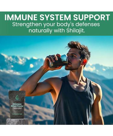 Organic Raw Shilajit Powder by Holistic Bin | Himalayan Wildcrafted Full Spectrum Extract | 100% Pure & Fillers-Free | Rich in Fulvic Acid and Trace Minerals (25 Servings) - Buy Online on GoSupps.com