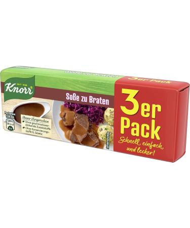 Buy Knorr Sauce for Roasts - Delicious Dark Sauce No Flavor Enhancers 3-Pack (250ml) | International Shipping - Buy Online on GoSupps.com