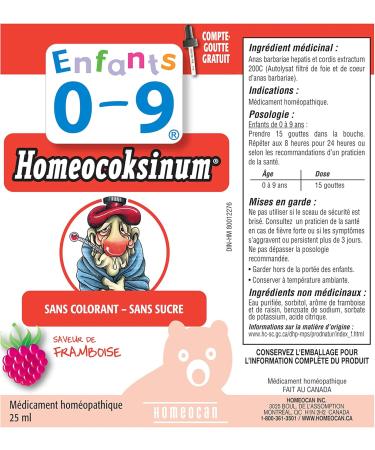 Buy HOMEOCAN Kids Homeocoksinum Liquid 25 ML - Natural Flu Relief for Children | Fast International Shipping - Buy Online on GoSupps.com