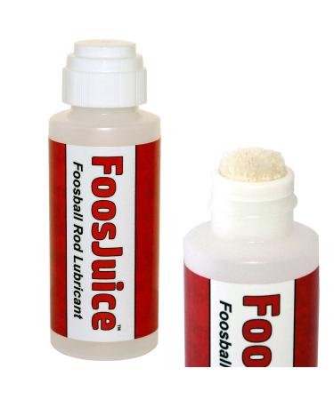 Spot On FoosJuice 100% Silicone Foosball Rod Lubricant with Dauber Top Applicator - The Clean and Easy to Use Lube