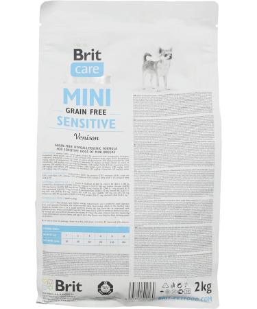Brit Care Mini Sensitive Grain Free Hypoallergenic Venison - 2kg - Buy Online on GoSupps.com