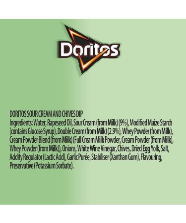Doritos Sour Cream & Chive Dip 280G - Tangy and Creamy Flavor in Every Bite - Buy Online on GoSupps.com