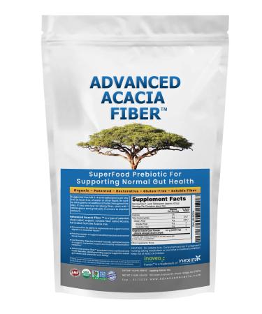 Advanced Acacia Fiber Powder 2.5 Ibs (40oz) Soluble Fiber Leaky Gut Repair Powder. Organic Fiber Supplement Powder Prebiotic for Gut Repair 2.5 Pound (Pack of 1)