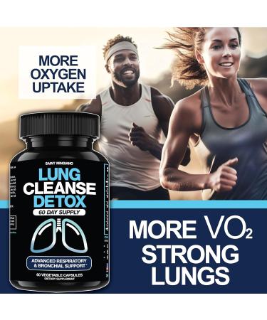Saint Mingiano 7 Day Cleanse Program Detox - with - Lung Cleanse Detox 60 Day - Buy Online on GoSupps.com