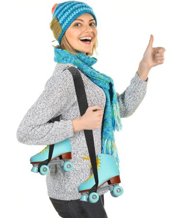 Adjustable Roller Skate & Ski Boot Carrier Strap | Ice Skate & Snowboard Shoulder Sling Leash (Pure Style) - 3 Piece Set - Buy Online on GoSupps.com