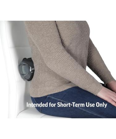 OPTP McKenzie AirBack Inflatable Lumbar Pillow - Portable Travel Cushion for Car Airplane & Office Support - Buy Online on GoSupps.com