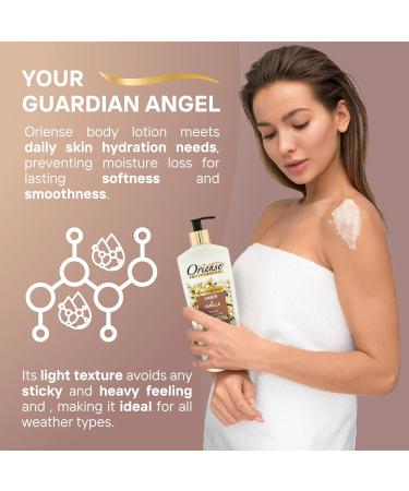 Body Lotion with Warm Vanilla & Amber | Light Moisturization Bitter Almond Oil Glycerine & Vitamin E | Fast Absorbing - 16.9 fl. oz - Buy Online on GoSupps.com