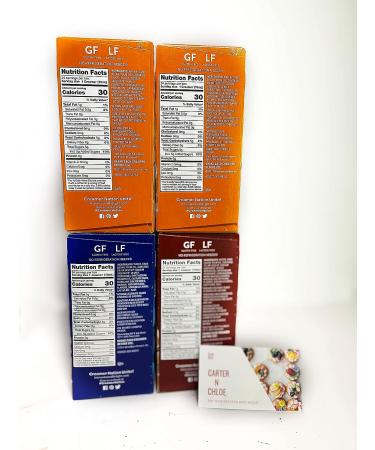 International Delight Caramel Macchiato, Hazelnut, French Vanilla Creamer Bundle with Recipe Card - 4 Boxes of 24 Creamers Total - Buy Online on GoSupps.com