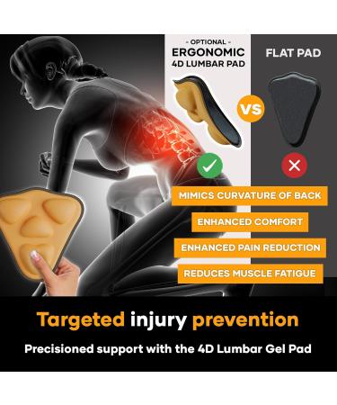 MEDiBrace PLUS 3X-Large Back Support Belt with Lumbar Pad - Lower Back Pain Relief for Men and Women - Orthopedic Waist Compression for Sciatica - 44-51 (112-129cm) - Buy Online on GoSupps.com