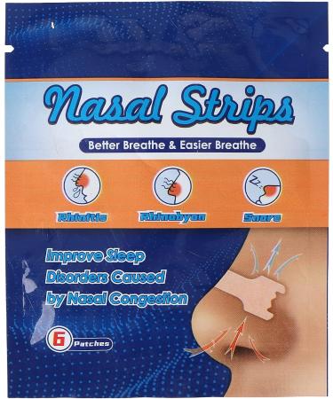 54pcs Nasal Strips - Acupuncture Point Patch for Congestion Relief and Snoring Reduction - Buy Online on GoSupps.com