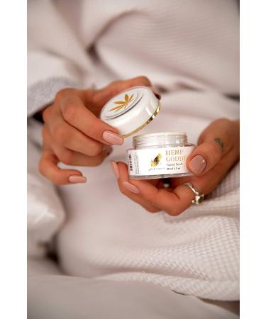 Fast Beauty Co. Hemp Goddess Facial Scrub - 30ml Jar (1 fl oz) - Buy Online on GoSupps.com