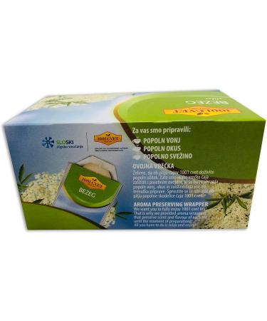  UPSY Tea from the Alps Montagnes - Elderberry Tea - 4 Packs of 20 Bags (80 Tea Bags) - Buy Online on GoSupps.com