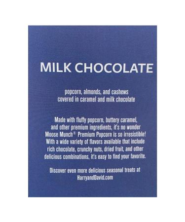 Harry & David Milk Chocolate Moose Munch with Cashews & Almonds 10oz - Delicious Gourmet Treat - Buy Online on GoSupps.com