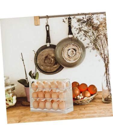 ABOOFAN Egg Storage Box Tray with Lid Drawer Organizer Plastic Egg Tray Egg Storage Holder Dog Storage Rack - Buy Online on GoSupps.com
