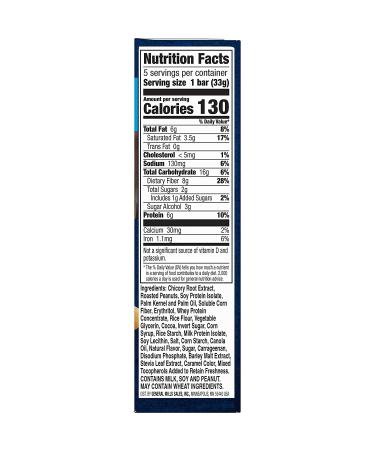 Fiber One Protein Bar Caramel Nut Chewy Bars 5.85 oz - 5 ct | Delicious & Nutritious Snack - Buy Online on GoSupps.com