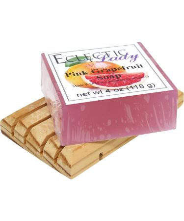 Buy Eclectic Lady Pink Grapefruit Glycerin Soap - 4 oz Bar | International Shipping Available - Buy Online on GoSupps.com
