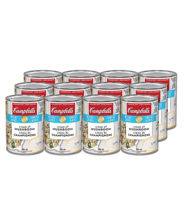 Campbell's Cream of Mushroom Soup 284ml 12-Count
