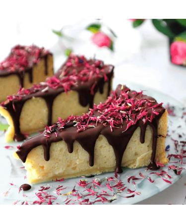 Rosie Rose Edible Flowers - Sunset Mix 50g Dried Rose Petals for Wedding Cakes & Baking - Natural Edible Decoration - Buy Online on GoSupps.com