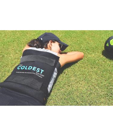 Large Flexible Gel Ice Pack & Wrap with Straps for Hot Cold Therapy - Pain Relief for Injuries - Reusable - 11 x 14 - Buy Online on GoSupps.com