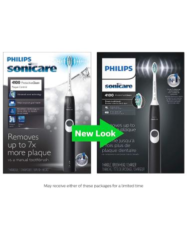 Philips Sonicare ProtectiveClean 4100 Rechargeable Electric Toothbrush Black HX6810/50 - Older Version 4100 - Buy Online on GoSupps.com
