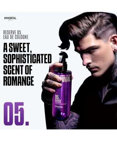 Immortal NYC Reserve 05 After Shave Spray Premier Men's Cologne 17 oz - Exclusive Barbers - Softens Skin - Refreshes/disinfects and Relieves Face and Skin - Moisturizing Formula After Shaving Fruity Floral - Buy Online on GoSupps.com