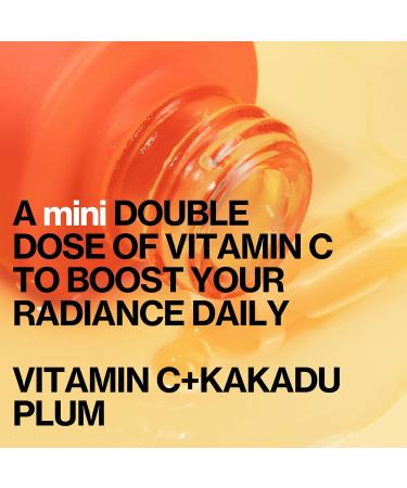 Pacifica Glow Baby Booster Mini Face Serum Vitamin C & Glycolic Acid For Brightening Dull Skin Fragrance-Free Vegan & Cruelty-Free .5 Fl Oz - Buy Online on GoSupps.com