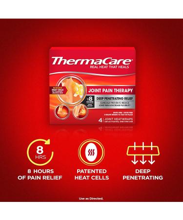 ThermaCare Portable Heating Pad | Joint & Muscle Pain Relief Patches | 8 Count - Buy Online on GoSupps.com