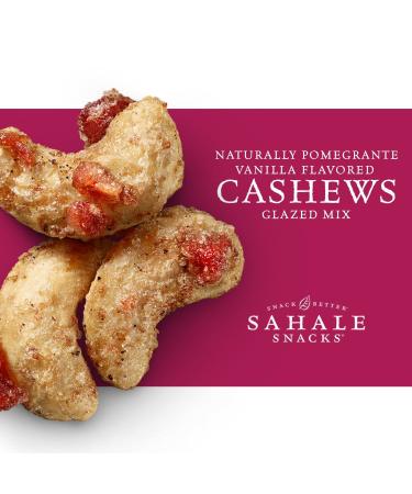Sahale Snacks Pomegranate Vanilla Cashews 4 oz - Gourmet Glazed Mix - Buy Online on GoSupps.com