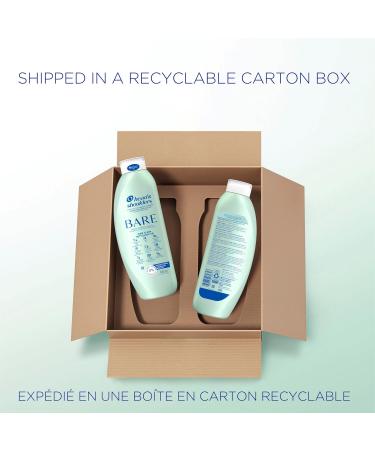 Head & Shoulders BARE Pure Clean Anti-Dandruff Shampoo Twin Pack 800 mL Total (400 mL Each) - Buy Online on GoSupps.com