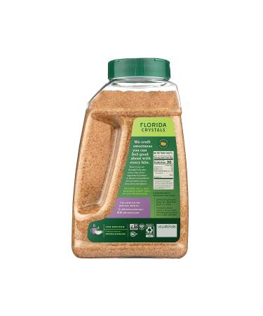 Florida Crystals Turbinado Cane Sugar 44 OZ Jug (Pack of 2) - Premium Sweetener for Baking and Beverages - Buy Online on GoSupps.com