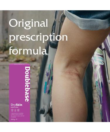 Doublebase Dry Skin Emollient: Clinically Proven Moisturiser for Eczema, Psoriasis, and Dermatitis Treatment - 250g Pump Pack - Buy Online on GoSupps.com