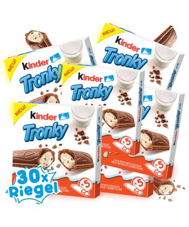 Children Tronky Pack (90g) XXL Sparbundle - 5x bar p Pack extreme delicious crispy cream with milk chocolate and biscuit!(6er bundle)