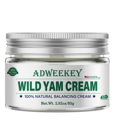 Wild Yam Cream for Hormone Balance Australia Dr. Barbara O'neill & Global Health Scholars Recommended Prescription - Menopause & Menstrual Support Like Hot Flash Night Sweats Unstable Mood