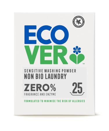 Ecover Zero Non Bio Washing Powder Sensitive Skin 25 Wash (1.8kg)